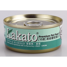 KAKATO 罐頭(吞拿魚+海藻) 70G